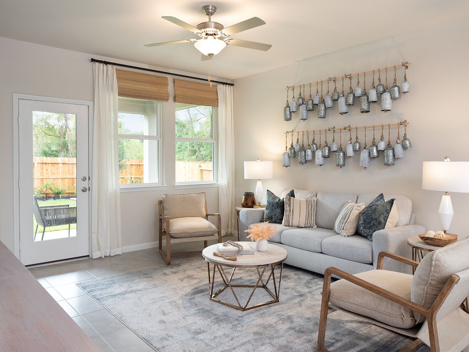 Relax in your family room.