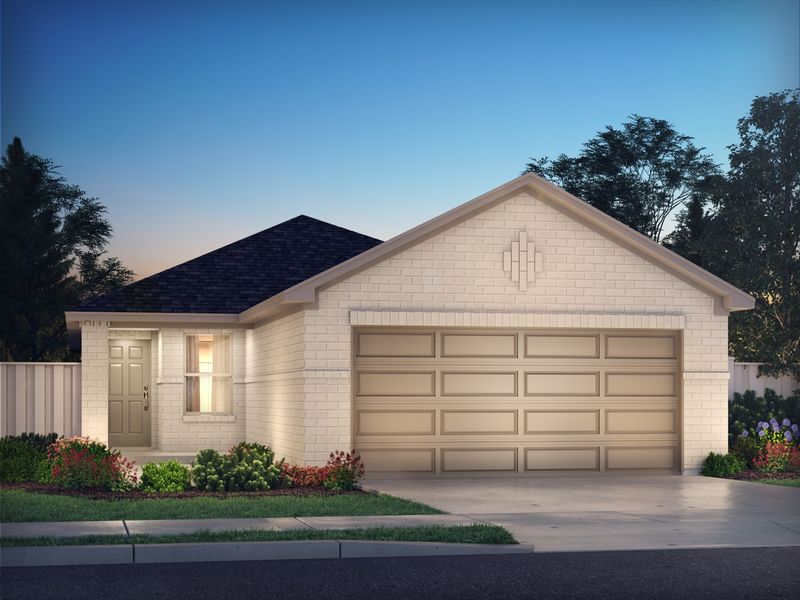 The Carlsbad (345) by Meritage Homes in Houston TX