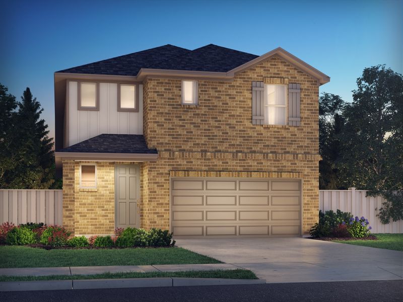 The Gateway (390) by Meritage Homes in Houston TX