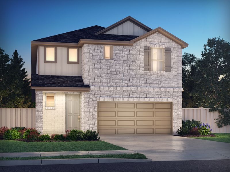 The Gateway (390) by Meritage Homes in Houston TX