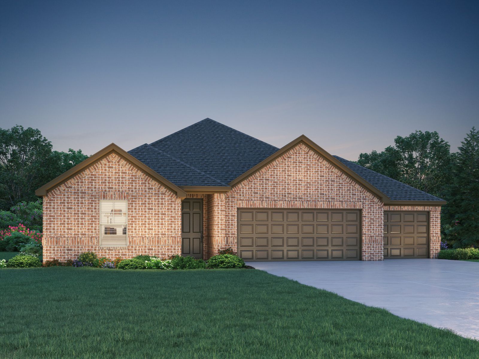 The Preston (C403) Plan at Massey Oaks Estate Series in Pearland, TX