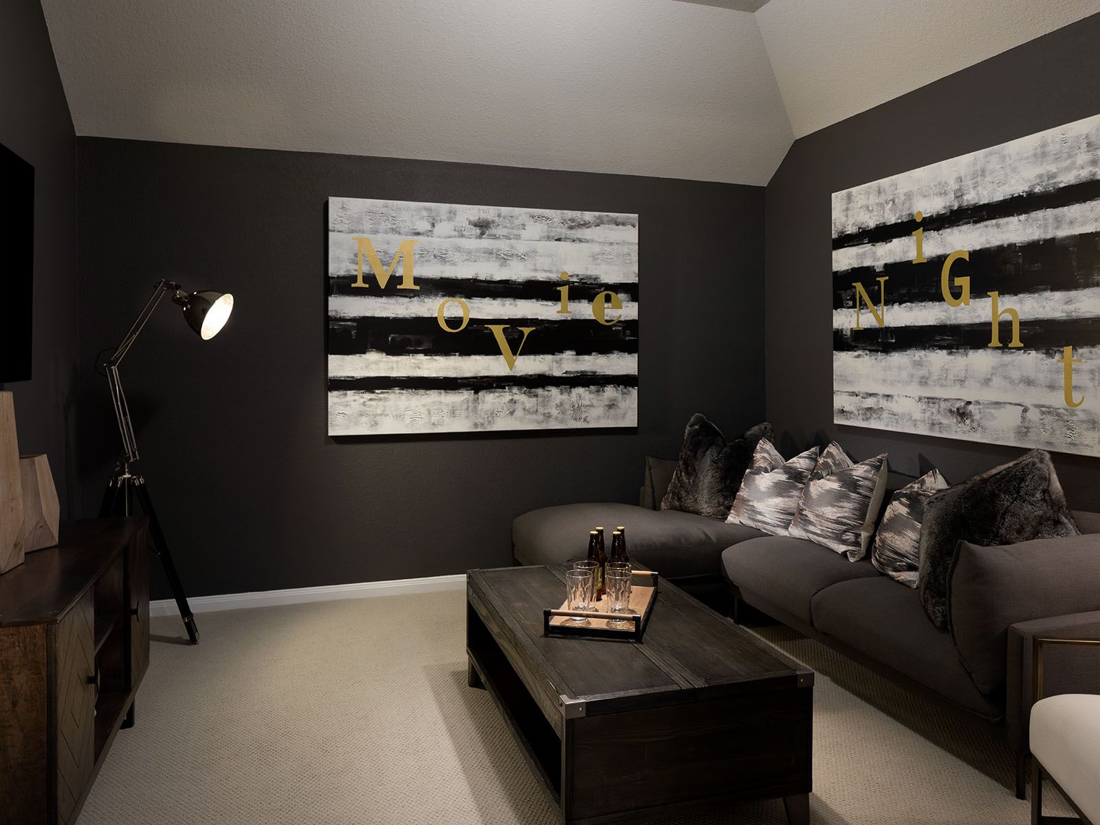Host the next movie night in your media room.