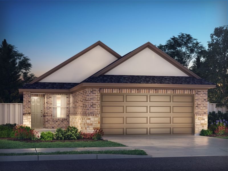 The Carlsbad (345) by Meritage Homes in Houston TX