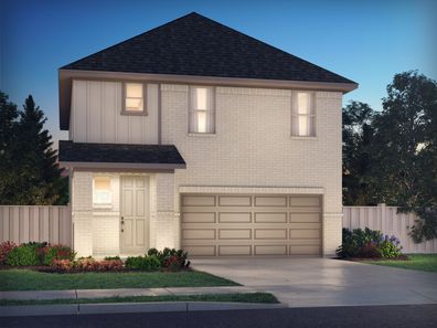 The Bryce (375) by Meritage Homes in Houston TX