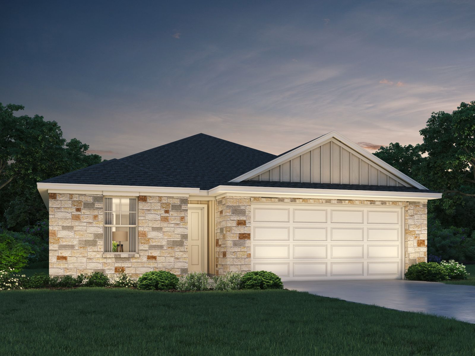 The Callaghan (830) Floorplan J Elevation Rendering