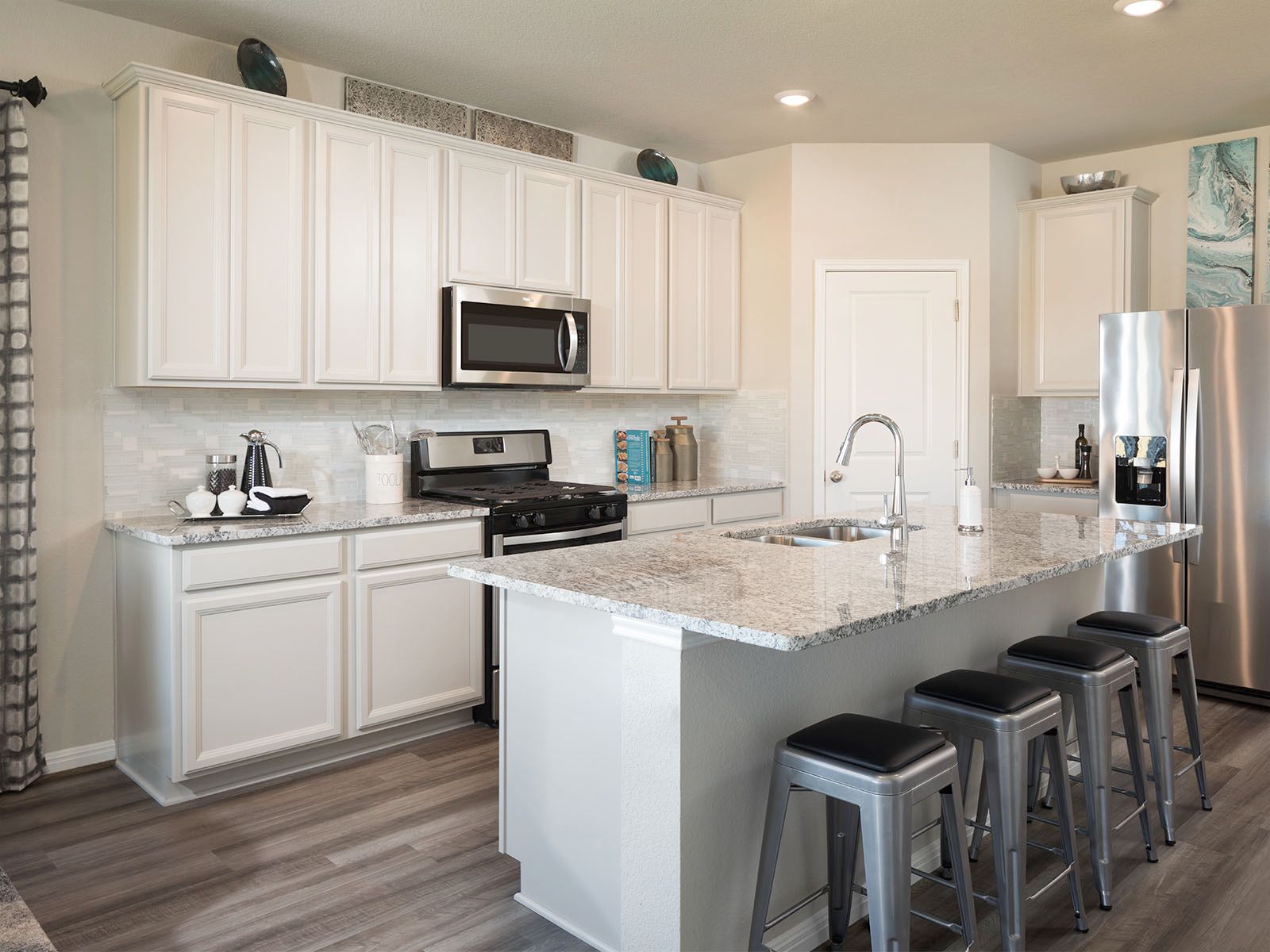 This kitchen is perfect for entertaining and everyday living.
