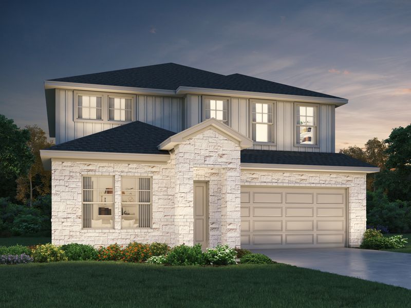 The Reynolds (890) by Meritage Homes in Austin TX