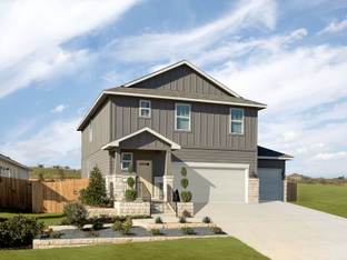 The Bryce (375) - MorningStar - Americana Collection: Georgetown, Texas - Meritage Homes