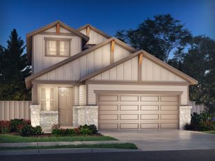 The Olympic (380) - MorningStar - Americana Collection: Georgetown, Texas - Meritage Homes