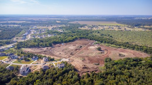 Enjoy the private home sites at the back of this master-planned community.