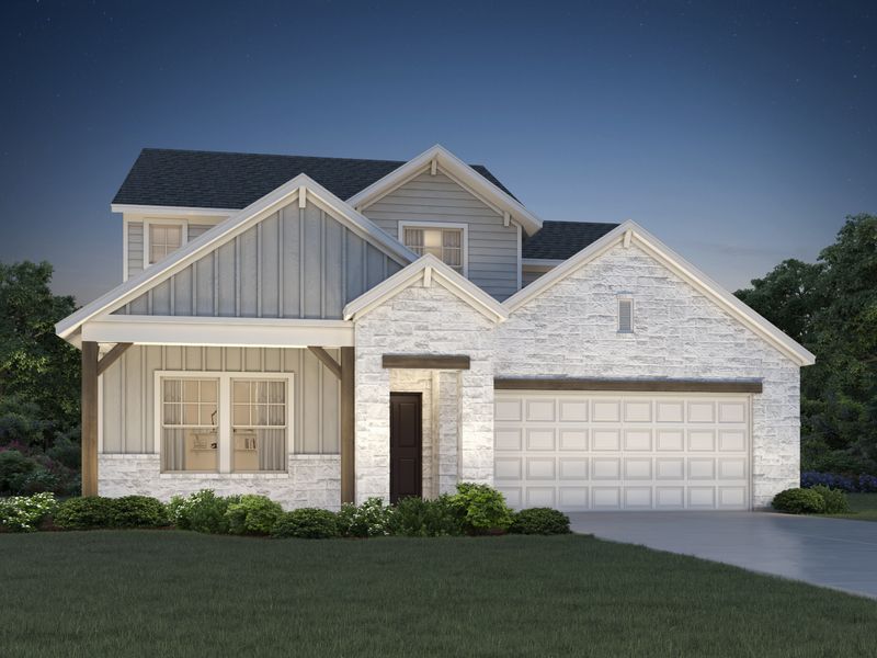 The Pearl (452) by Meritage Homes in Austin TX