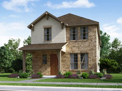 The Somerset (2410) by Meritage Homes in Austin TX