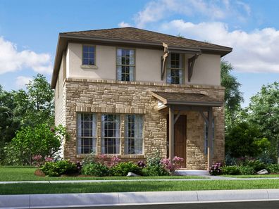 The Wiltshire (2409) by Meritage Homes in Austin TX