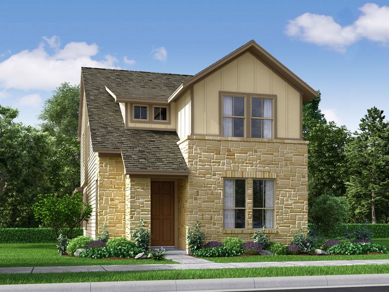 The Bristol (2416) by Meritage Homes in Austin TX