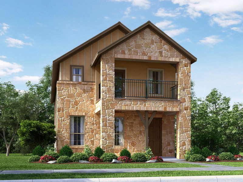 The Cheshire (2413) by Meritage Homes in Austin TX