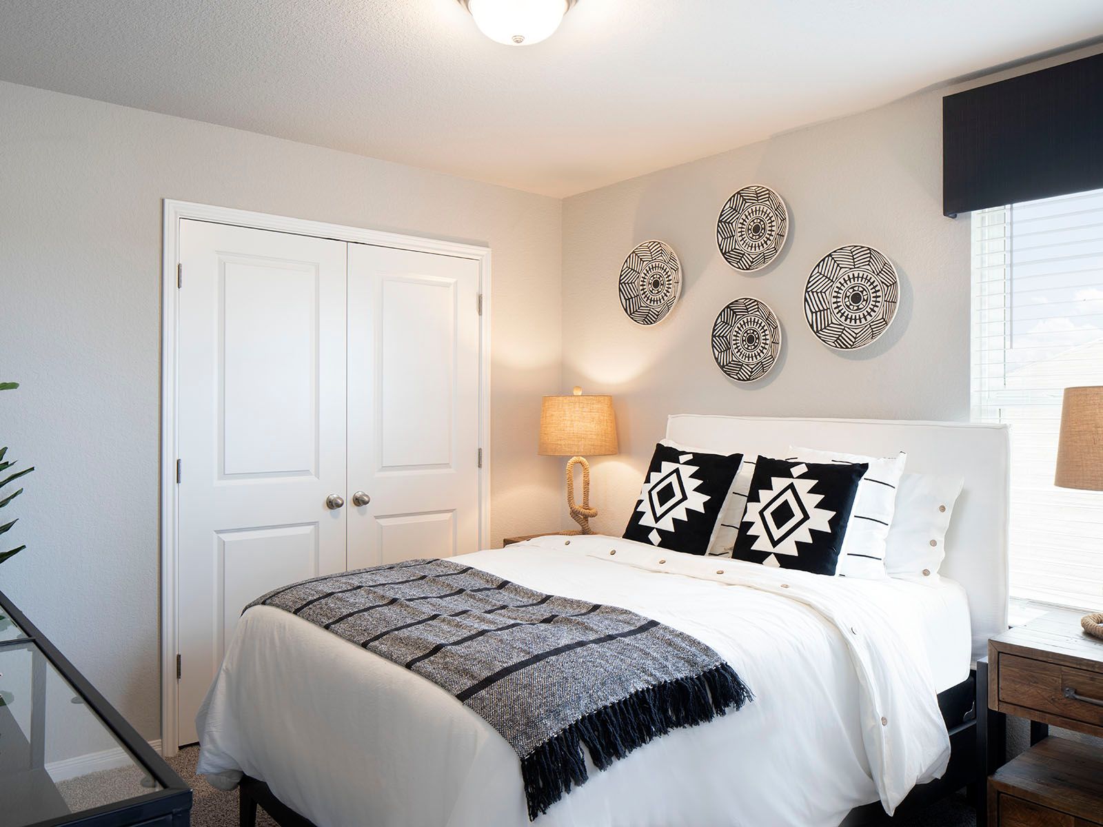Spacious secondary bedrooms provide plenty of personal space for everyone.