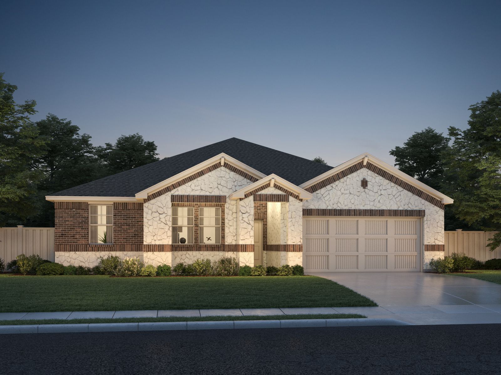 The Valor (C540) - Big Sky Ranch - Executive Collection: Dripping Springs, Texas - Meritage Homes
