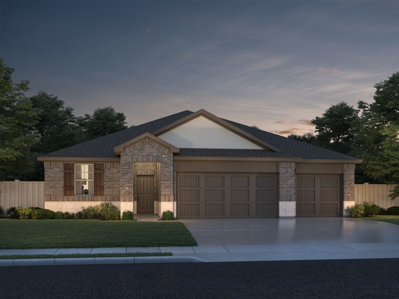The Liberty (C530) by Meritage Homes in Austin TX