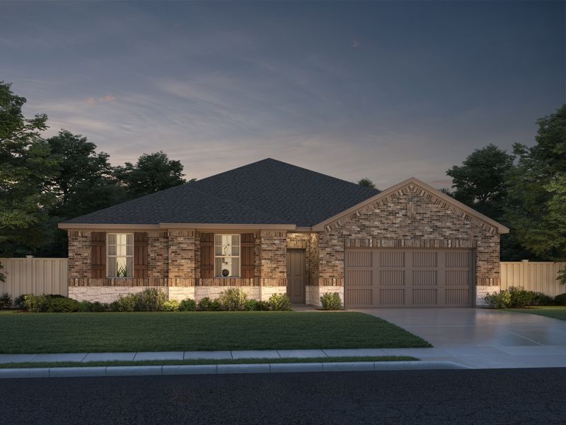 The Plymouth (C525) by Meritage Homes in Austin TX