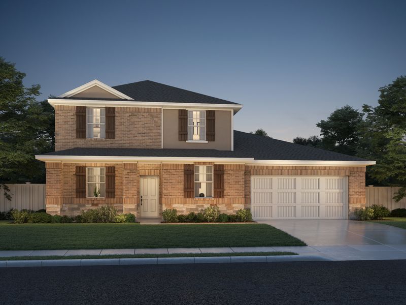 The Beacon (C550) by Meritage Homes in Austin TX