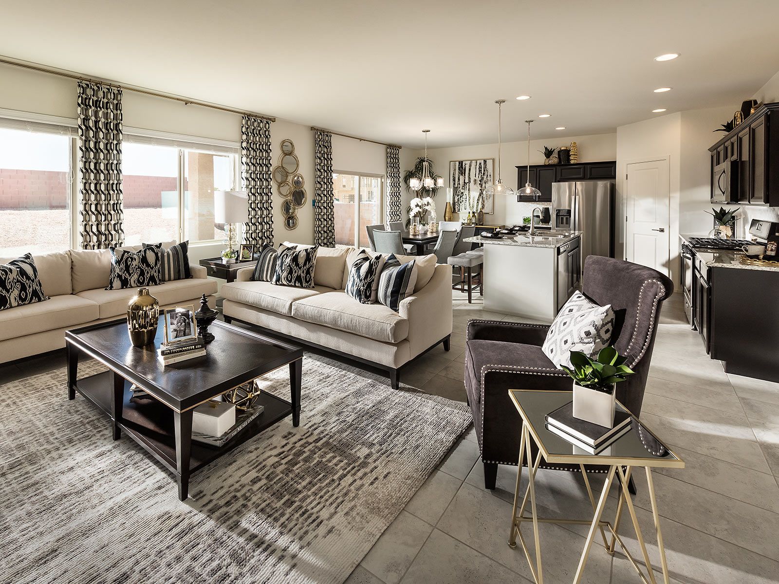 The 1910 floorplan modeled at Madera Highlands.