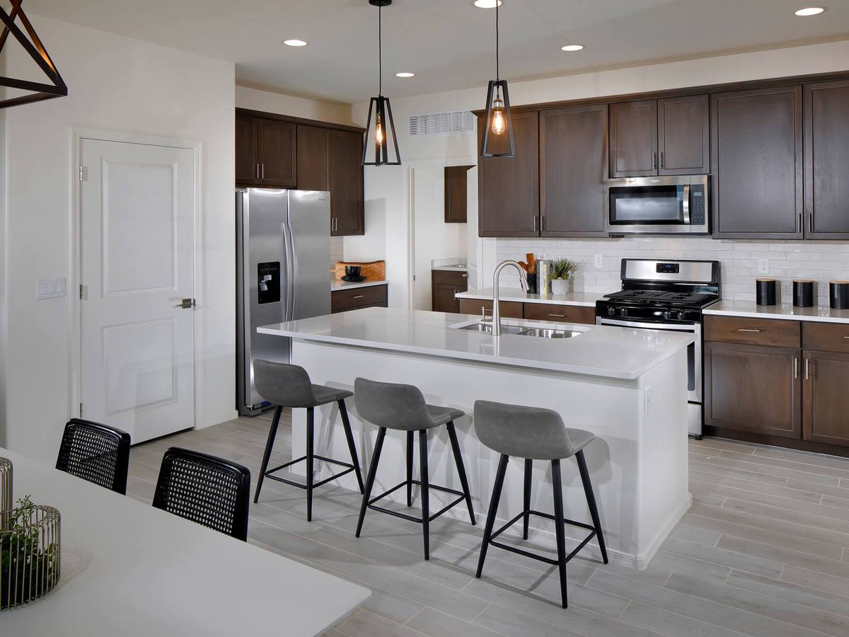 You will want to stay in and create gourmet meals in this gorgeous kitchen.