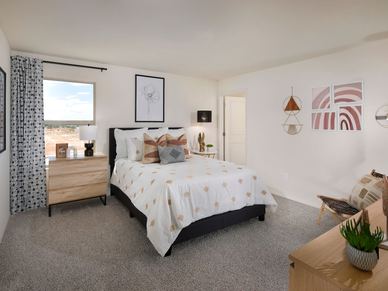 The Mascota floorplan offers three secondary upstairs bedrooms, perfect for guests or kids.