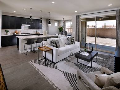 The 2190 floorplan modeled at Houghton Reserve in Tucson, AZ.
