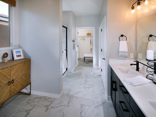 The 2190 floorplan modeled at Houghton Reserve in Tucson, AZ.