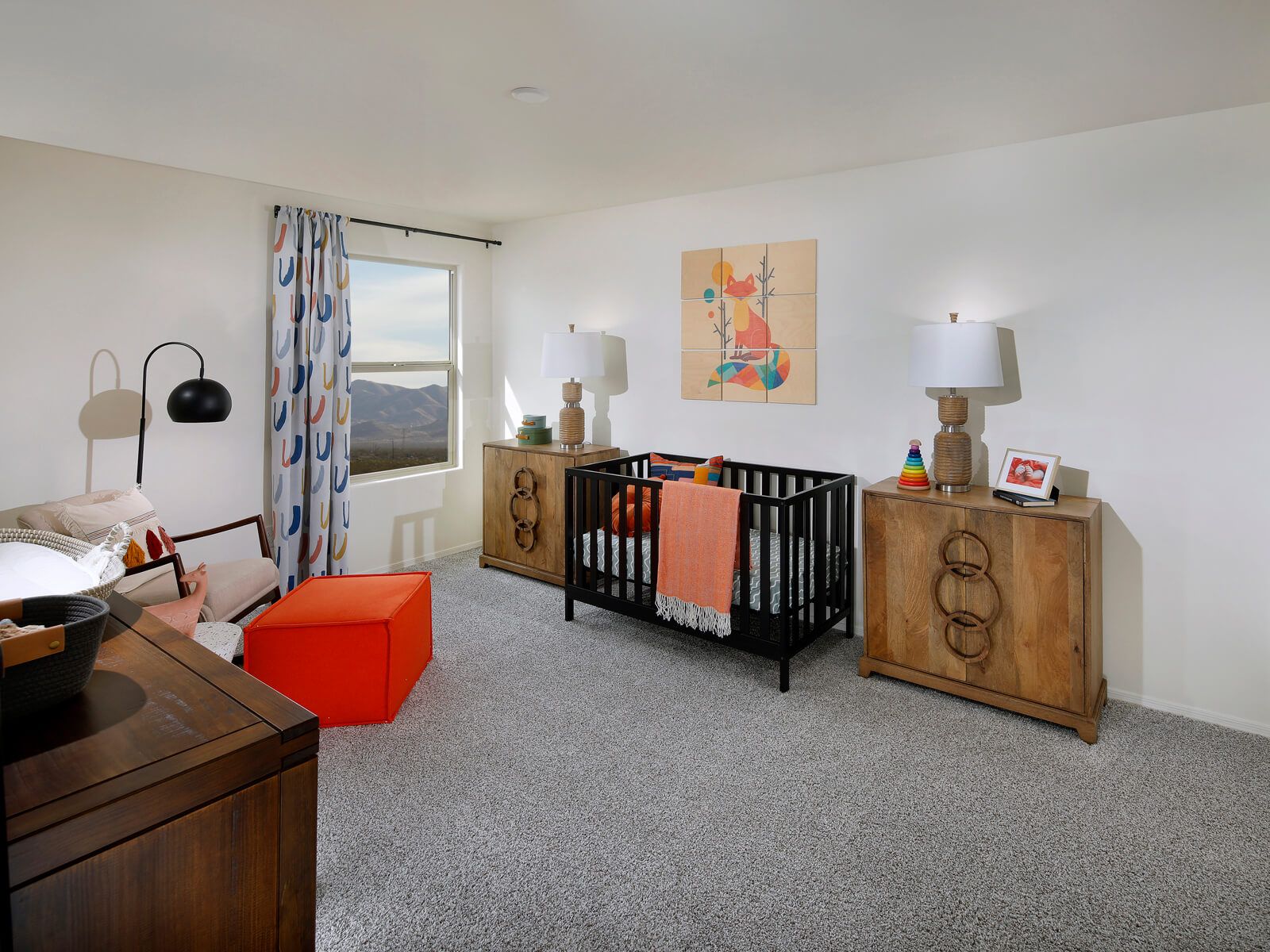 The 2380 floorplan modeled at Hanson Ridge.