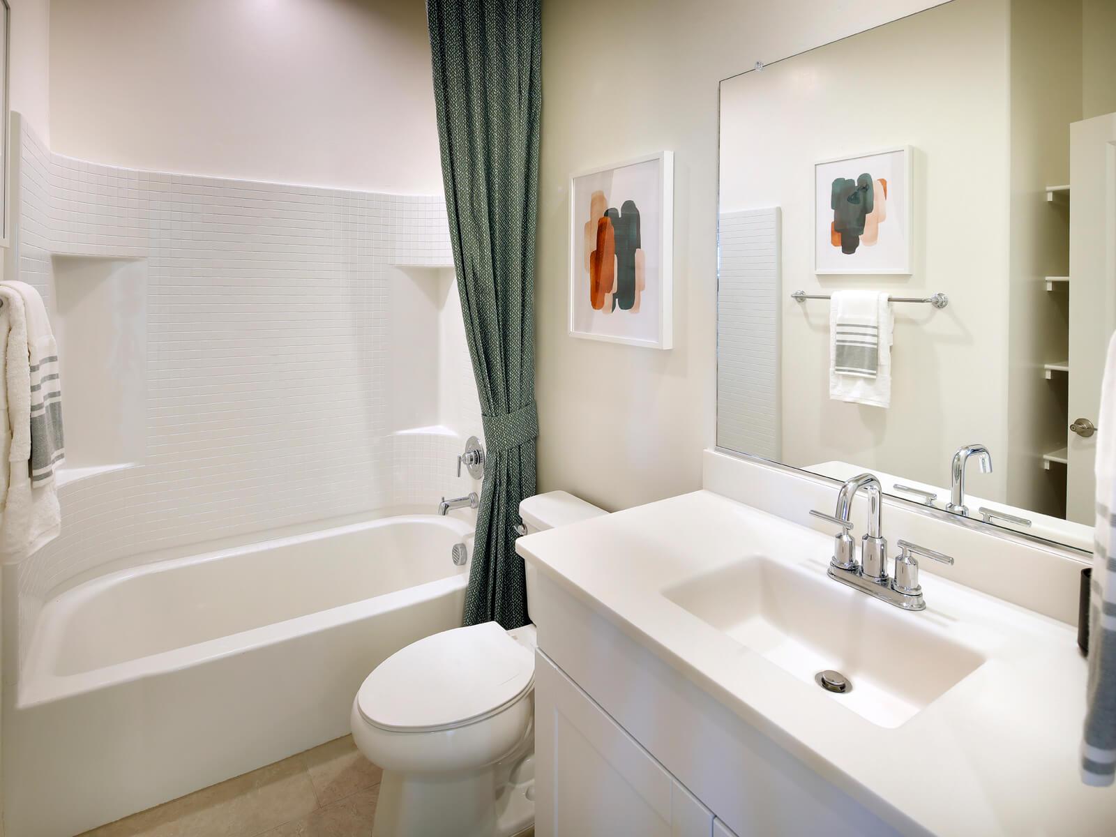 The 1320 floorplan modeled at Chaparral at Rancho Marana in Marana, AZ.