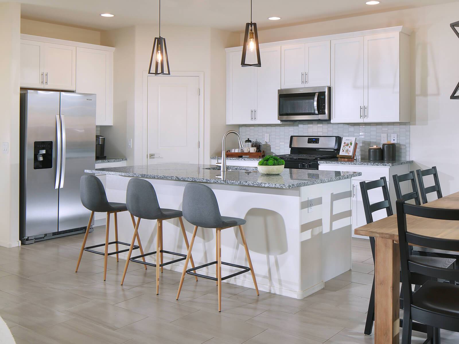 The 2380 floorplan modeled at Meadows at Rancho Marana in Marana, AZ.