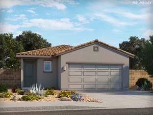 Garden - Sonora at Entrada Del Pueblo: Sahuarita, Arizona - Meritage Homes