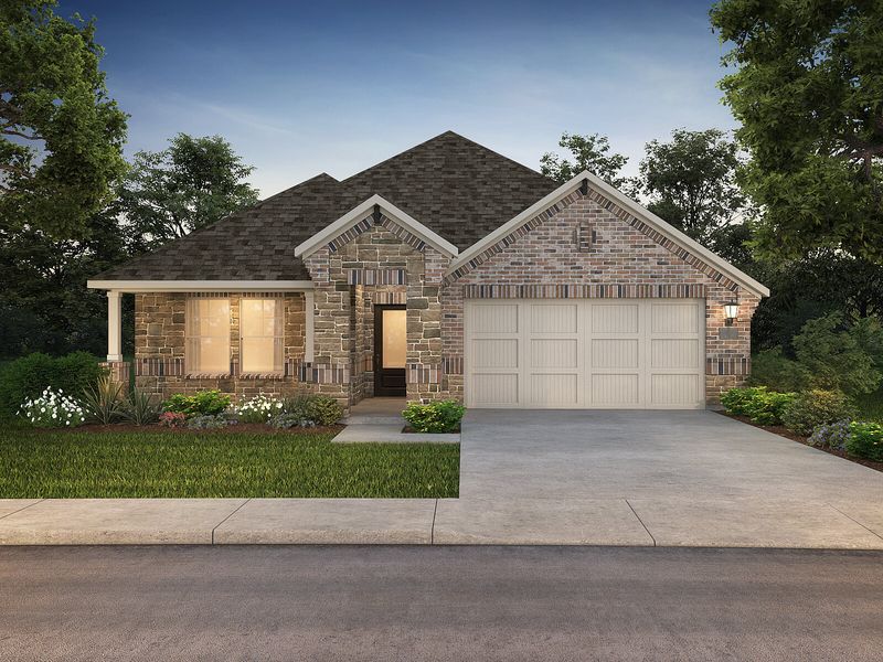 The Oleander by Meritage Homes in Fort Worth TX