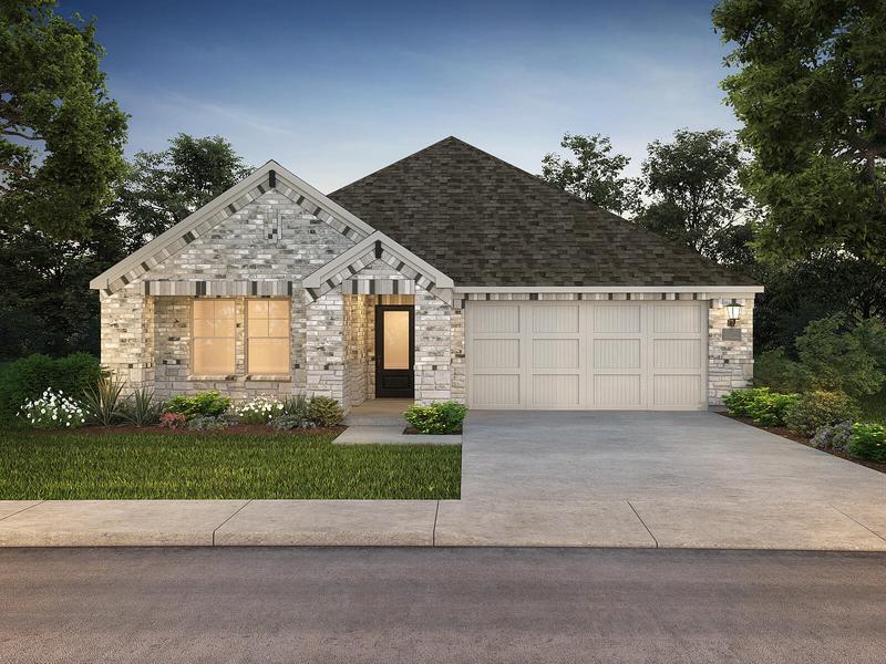 The Oleander by Meritage Homes in Fort Worth TX