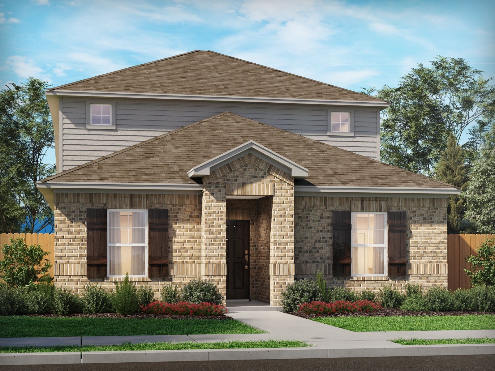The Sierra - Trails at Cottonwood Creek: Wylie, Texas - Meritage Homes
