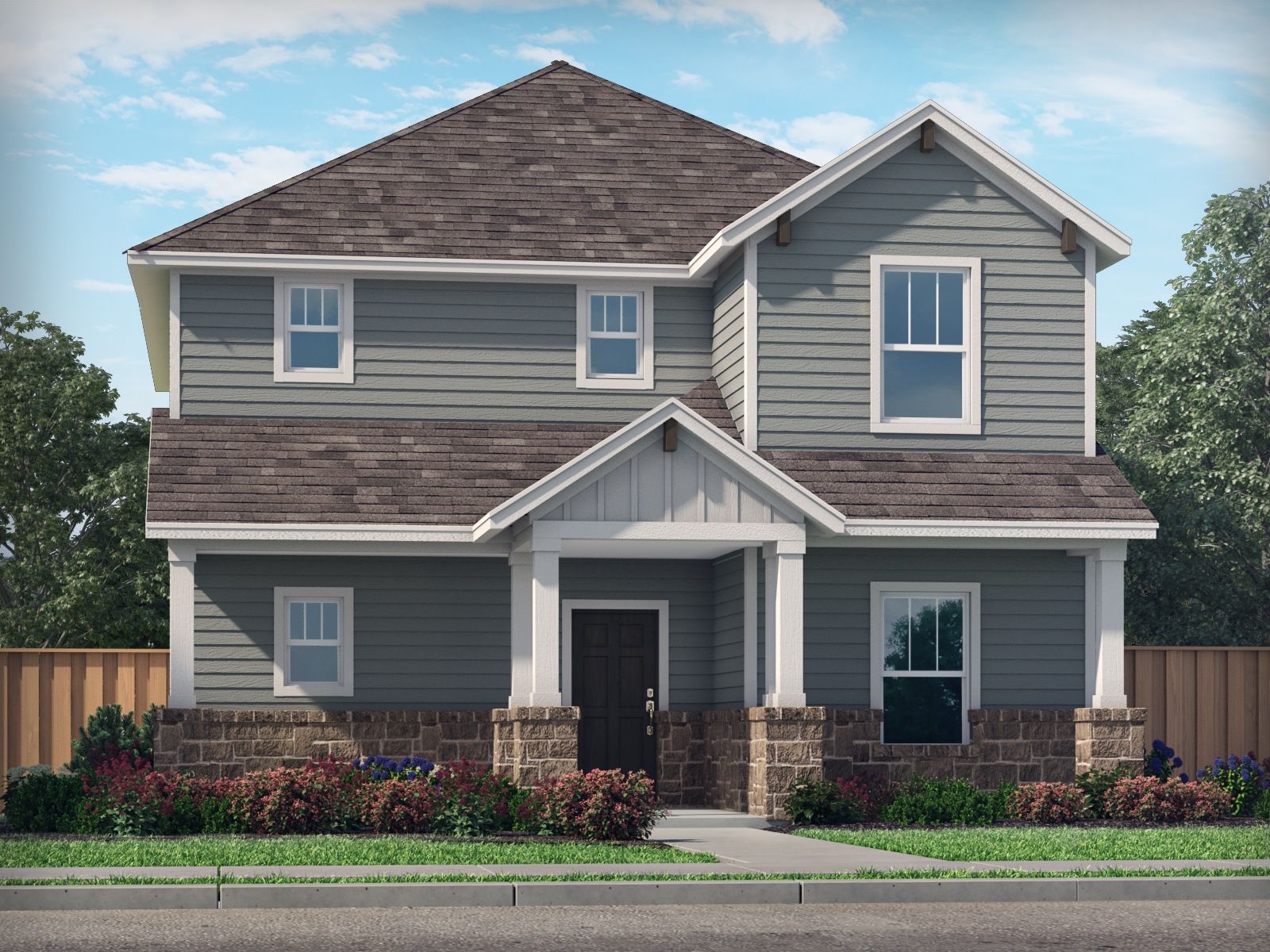 The Eldorado - Trails at Cottonwood Creek: Wylie, Texas - Meritage Homes