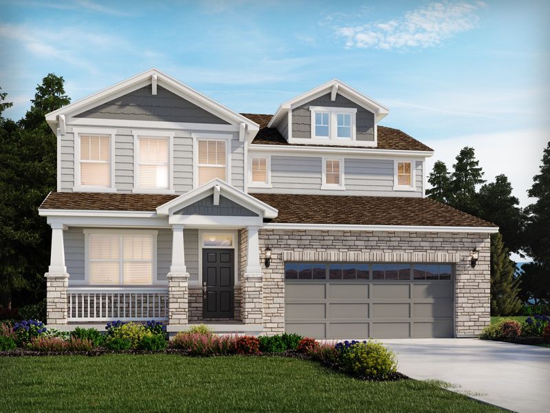 The Castlewood by Meritage Homes in Denver CO