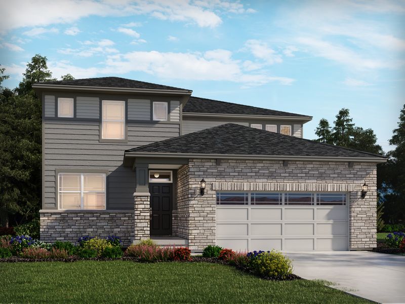 The Deercreek floor plan