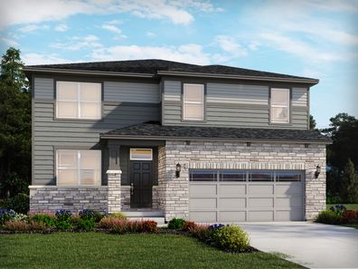 The Waterton by Meritage Homes in Denver CO