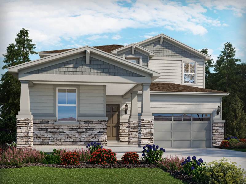 Snowberry by Meritage Homes in Denver CO