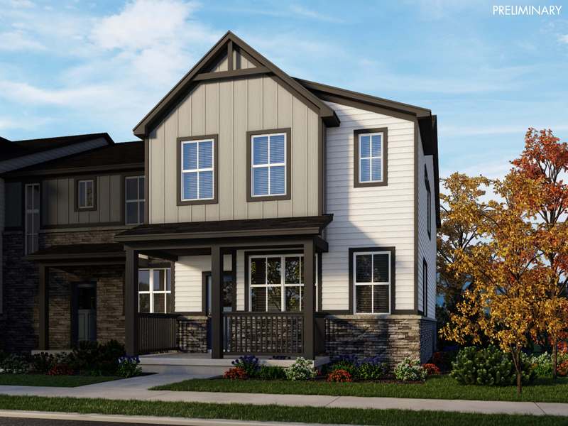 The Woodland by Meritage Homes in Denver CO