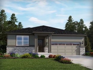 The Glenwood - Buffalo Highlands: The Canyon Collection: Commerce City, Colorado - Meritage Homes