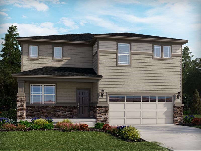 The Golden Gate by Meritage Homes in Denver CO
