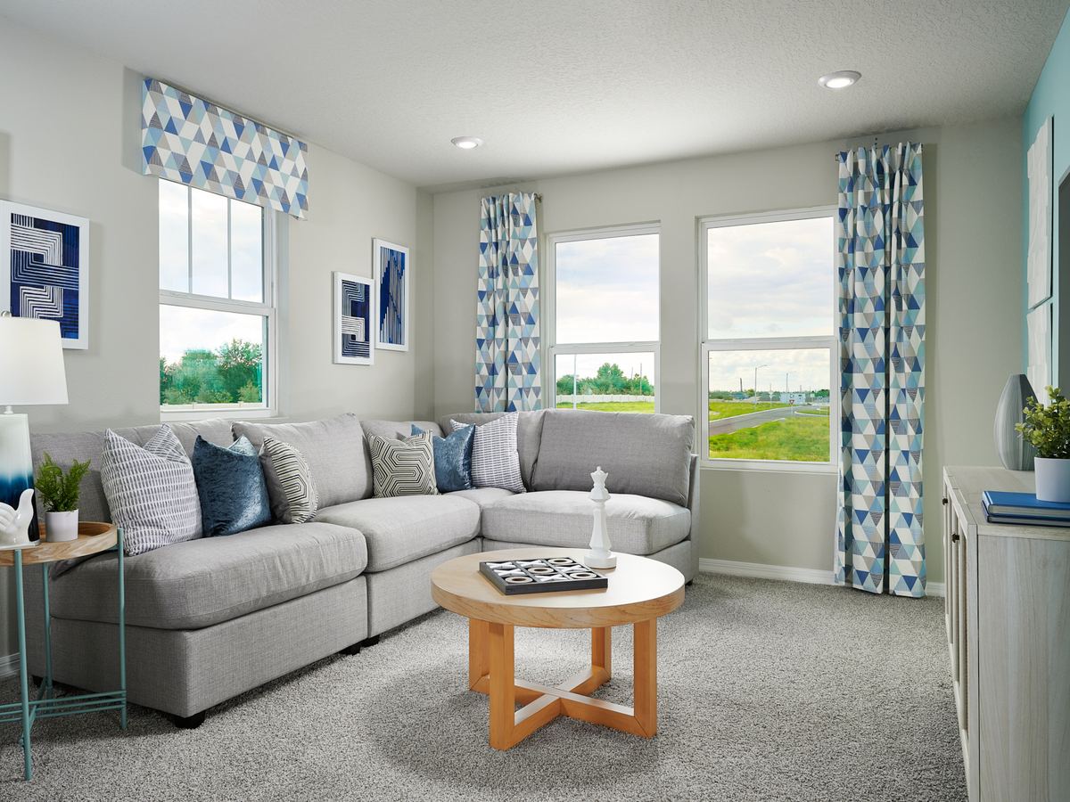 Spacious Loft modeled at Hammock Reserve.