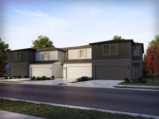 Oakville I - The Meadow at Crossprairie Townes: Saint Cloud, Florida - Meritage Homes