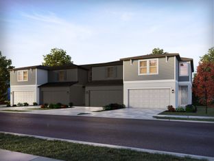 Windsor - The Meadow at Crossprairie Townes: Saint Cloud, Florida - Meritage Homes