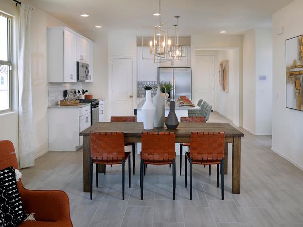 The 2110 floorplan modeled at Fieldstone at Gladden Farms in Tucson, Arizona.