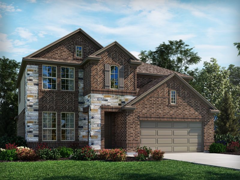 The Evergreen (4011) by Meritage Homes in San Antonio TX