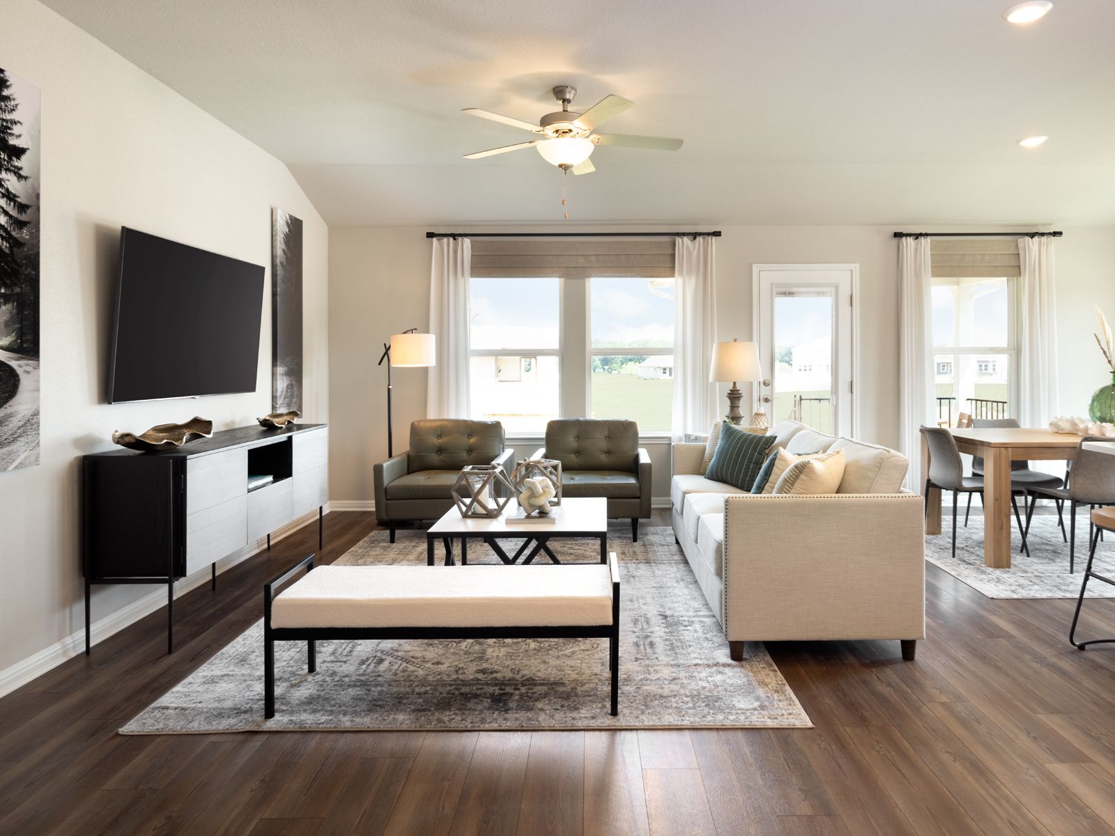 Entertain or just relax in the beautiful and inviting great room.